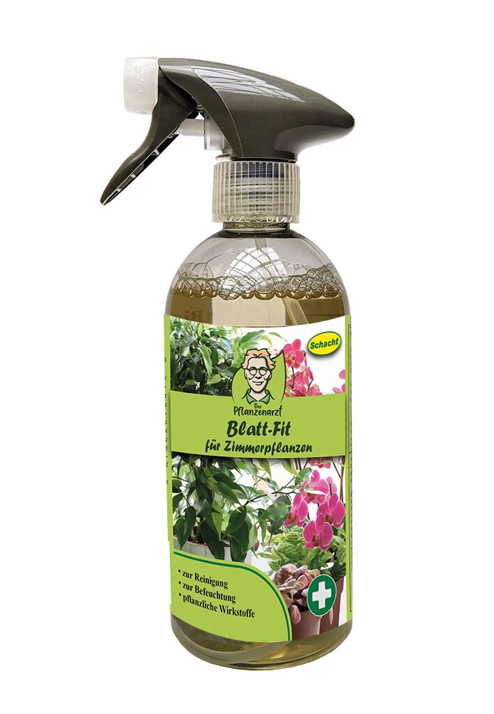 Bio-Blattspray fr Zimmerpflanzen