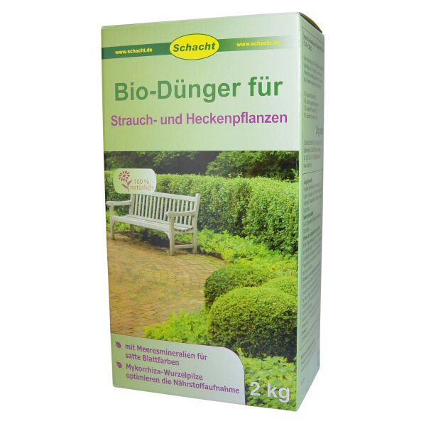 Bio-Dünger für Strauch- und Heckenpflanzen 2 kg