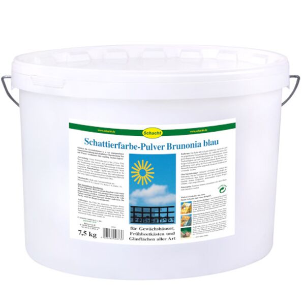 Schattierfarbe-Pulver Brunonia blau 7,5kg